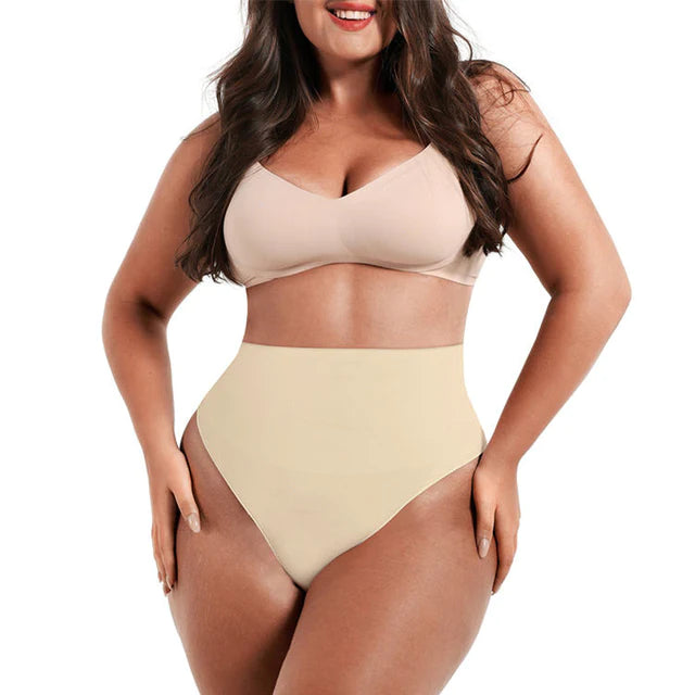 SlimFit Duo™ - Calcinha Modeladora de Cintura Alta - augelet